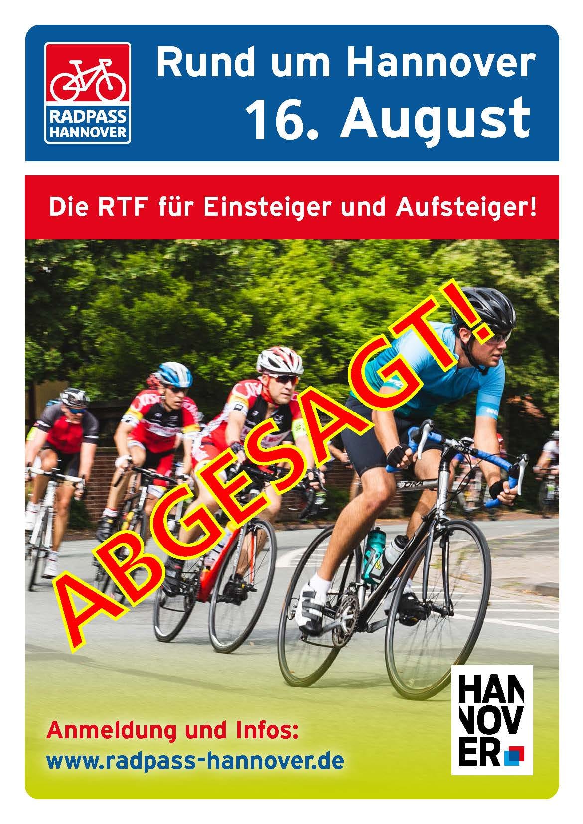 Absage RTF “Rund um Hannover” 2026
